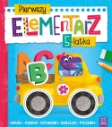 Pierwszy elementarz 5-latka Nauka zabawa wycinanki naklejki piosenki