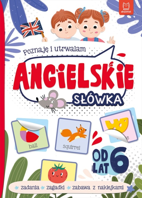 Poznaję i utrwalam angielskie słówka 6 lat Książęczka dla dzieci Angielski