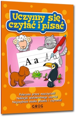 Uczymy się Czytać i Pisać + Naklejki Zadania Labirynty Rebusy Zagadki