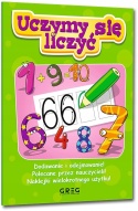 Uczymy się liczyć książka dla dzieci z naklejkami Zadania Nauka liczenia
