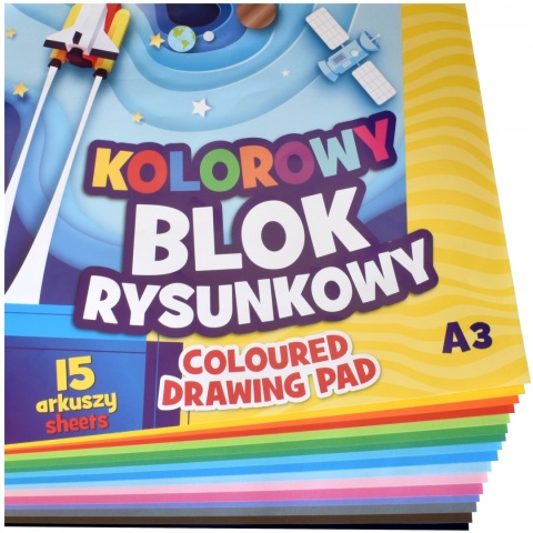 Blok rysunkowy A3 Astra Blok rysunkowy A3 Astra