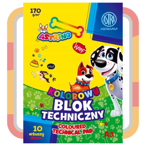 Blok techniczny A3 Astra Blok techniczny A3 Astra