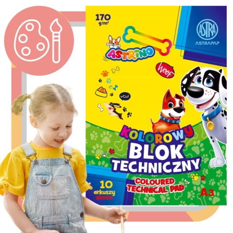 Blok techniczny A3 Astra Blok techniczny A3 Astra