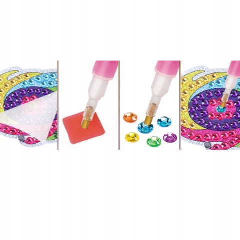 HAFT DIAMENTOWY MALOWANIE DIAMENTAMI MOZAIKA 5D DIY DLA DZIECI HAFT DIAMENTOWY MALOWANIE DIAMENTAMI MOZAIKA 5D DIY DLA DZIECI