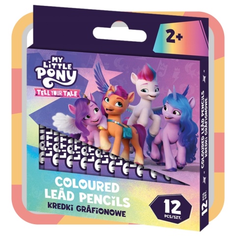 Kredki grafionowe My little pony Astra 12 szt. Kredki grafionowe My little pony Astra 12 szt.