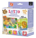 Lotto Poznaję zwierzątka Mały miś to lubi! Gra + książeczka 3+ Kolorowanka