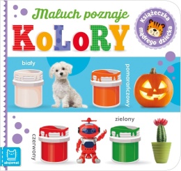 Maluch poznaje kolory Książeczka mądrego dziecka Kartonowa