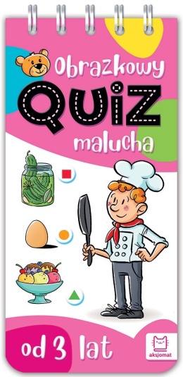 Obrazkowy quiz malucha od 3 lat Zagadki dla dzieci Nauka i zabawa