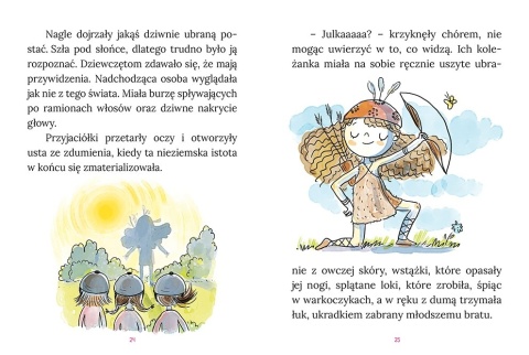 Opowiadania do doskonalenia czytania Świat dziewczynek Julka i amazonki Opowiadania do doskonalenia czytania Świat dziewczynek Julka i amazonki