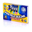 Pastele olejne ASTRA 12 kolorów kredki