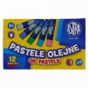 Pastele olejne ASTRA 12 kolorów kredki