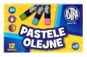 Pastele olejne ASTRA 12 kolorów kredki