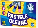 Pastele olejne ASTRA 12 kolorów kredki