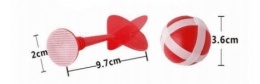 DART GRA NA RZEPY BEZPIECZNE RZUTKI LOTKI DUŻA35cm