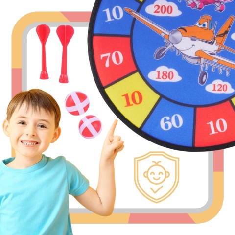 Dart Gra na Rzepy Tarcza Bezpieczne Rzutki Lotki Zręcznościowa Dla Dzieci Dart Gra na Rzepy Tarcza Bezpieczne Rzutki Lotki Zręcznościowa Dla Dzieci