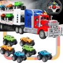 Duża Laweta Transportowa Zdalnie Sterowana Transporter Autek Samochodów