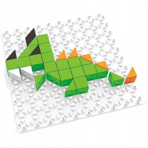 Gra Logiczna Układanka Karty Montessori Tangram Puzzle Klocki Mozaika 59 el Gra Logiczna Układanka Karty Montessori Tangram Puzzle Klocki Mozaika 59 el