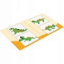 Gra Logiczna Układanka Karty Montessori Tangram Puzzle Klocki Mozaika 59 el