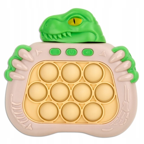 Gra Zręcznościowa Elektryczna Pop It Antystresowa Świeci Dźwięk POPIT Dino Gra Zręcznościowa Elektryczna Pop It Antystresowa Świeci Dźwięk POPIT Dino