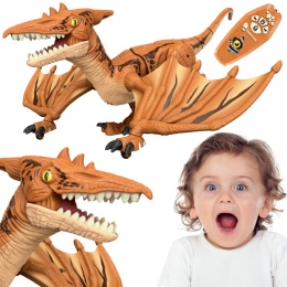 MEGA DINOZAUR PTEROSAURS ZDALNIE STEROWANY ROBOT DŹWIĘK RC PILOT MEGA