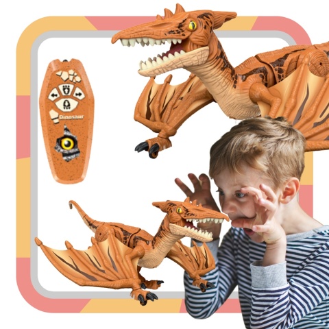 MEGA DINOZAUR PTEROSAURS ZDALNIE STEROWANY ROBOT DŹWIĘK RC PILOT MEGA MEGA DINOZAUR PTEROSAURS ZDALNIE STEROWANY ROBOT DŹWIĘK RC PILOT MEGA