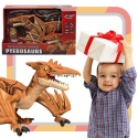 MEGA DINOZAUR PTEROSAURS ZDALNIE STEROWANY ROBOT DŹWIĘK RC PILOT MEGA