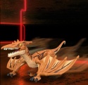 MEGA DINOZAUR PTEROSAURS ZDALNIE STEROWANY ROBOT DŹWIĘK RC PILOT MEGA
