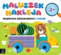 Maluszek nakleja Książeczka wyszukiwanka z misiem 3+ z dużymi naklejkami