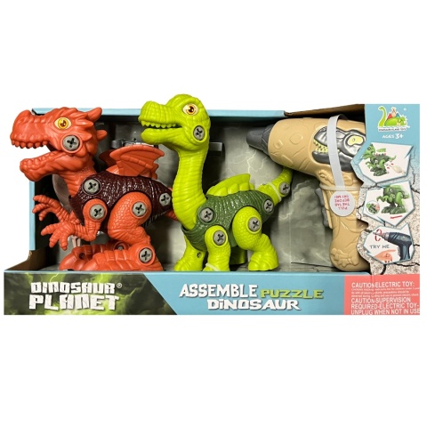 ZESTAW DINOZAURÓW DO SKRĘCANIA Z WKRĘTARKĄ I ŚRUBOKRĘTEM DINOZAUR UKŁADANKA ZESTAW DINOZAURÓW DO SKRĘCANIA Z WKRĘTARKĄ I ŚRUBOKRĘTEM DINOZAUR UKŁADANKA