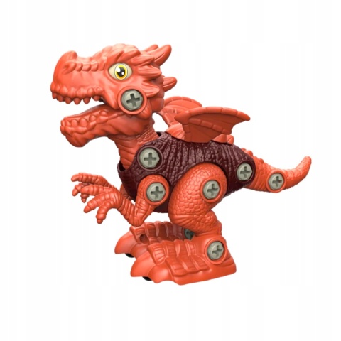 ZESTAW DINOZAURÓW DO SKRĘCANIA Z WKRĘTARKĄ I ŚRUBOKRĘTEM DINOZAUR UKŁADANKA ZESTAW DINOZAURÓW DO SKRĘCANIA Z WKRĘTARKĄ I ŚRUBOKRĘTEM DINOZAUR UKŁADANKA