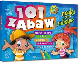 101 zabaw Nauka przez zabawę labirynty łamigłówki zadania zabawy logiczne