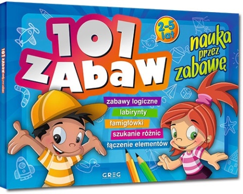 101 zabaw Nauka przez zabawę labirynty łamigłówki zadania zabawy logiczne