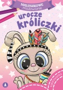 Kolorowanka Malowanka dla dzieci Maluszkowe malowanie Urocze króliczki