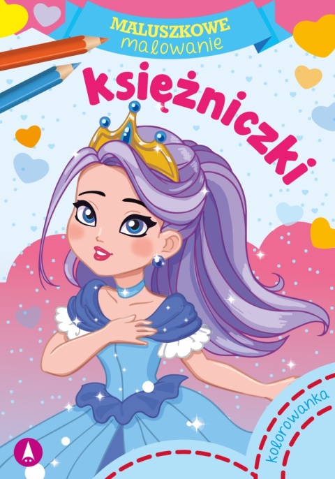 Kolorowanka dla dzieci Malowanka Maluszkowe malowanie Księzniczki Kolorowanka dla dzieci Malowanka Maluszkowe malowanie Księzniczki