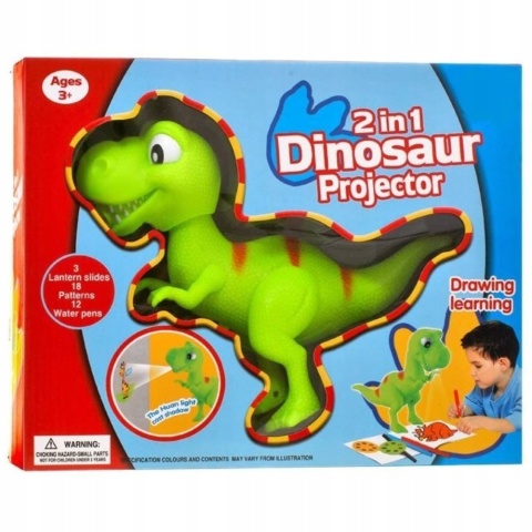 PROJEKTOR DO NAUKI RYSOWANIA RZUTNIK DINOZAUR + AKCESORIA UCZY RYSOWAĆ PROJEKTOR DO NAUKI RYSOWANIA RZUTNIK DINOZAUR + AKCESORIA UCZY RYSOWAĆ