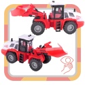 Pług Śnieżny Z Efektami Świetlnymi Ruchome Ramię Traktor Odśnieżarka