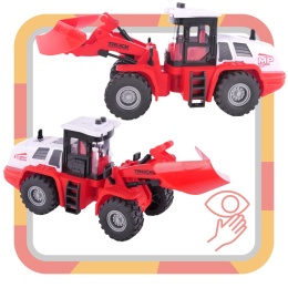 Pług Śnieżny Z Efektami Świetlnymi Ruchome Ramię Traktor Odśnieżarka