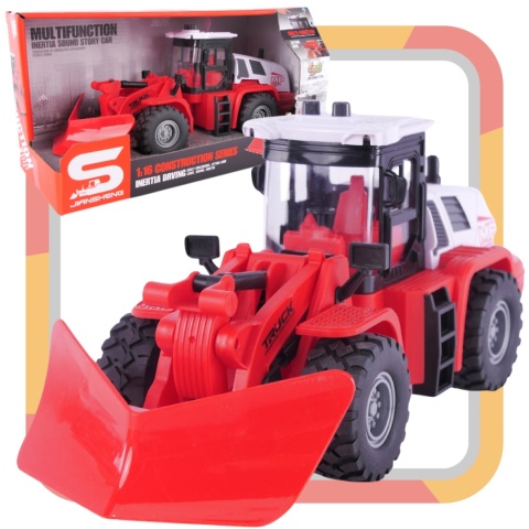 Pług Śnieżny Z Efektami Świetlnymi Ruchome Ramię Traktor Odśnieżarka Pług Śnieżny Z Efektami Świetlnymi Ruchome Ramię Traktor Odśnieżarka
