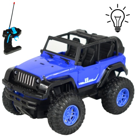 SAMOCHÓD ZDALNIE STEROWANY DUŻY JEEP TERENOWY AKUMULATOROWY AKU LED SAMOCHÓD ZDALNIE STEROWANY DUŻY JEEP TERENOWY AKUMULATOROWY AKU LED