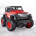 SAMOCHÓD ZDALNIE STEROWANY DUŻY JEEP TERENOWY AKUMULATOROWY AKU LED