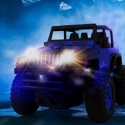 SAMOCHÓD ZDALNIE STEROWANY DUŻY JEEP TERENOWY AKUMULATOROWY AKU LED
