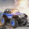 SAMOCHÓD ZDALNIE STEROWANY DUŻY JEEP TERENOWY AKUMULATOROWY AKU LED