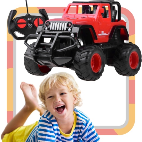 SAMOCHÓD ZDALNIE STEROWANY TERENOWY LED AUTO AKU SAMOCHÓD ZDALNIE STEROWANY TERENOWY LED AUTO AKU
