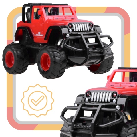 SAMOCHÓD ZDALNIE STEROWANY TERENOWY LED AUTO AKU SAMOCHÓD ZDALNIE STEROWANY TERENOWY LED AUTO AKU