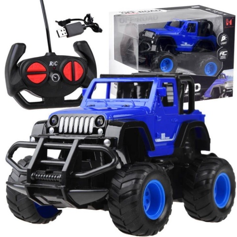 SAMOCHÓD ZDALNIE STEROWANY TERENOWY LED AUTO AKU SAMOCHÓD ZDALNIE STEROWANY TERENOWY LED AUTO AKU