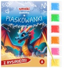 Smoki Zadanka & piaskowanki Malowanie piaskiem ćwiczenia dla dzieci