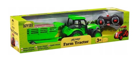 TRAKTOR ZDALNIE STEROWANY CIĄGNIK Z PRZYCZEPĄ NA AKUMULATOR RC AKCESORIA TRAKTOR ZDALNIE STEROWANY CIĄGNIK Z PRZYCZEPĄ NA AKUMULATOR RC AKCESORIA