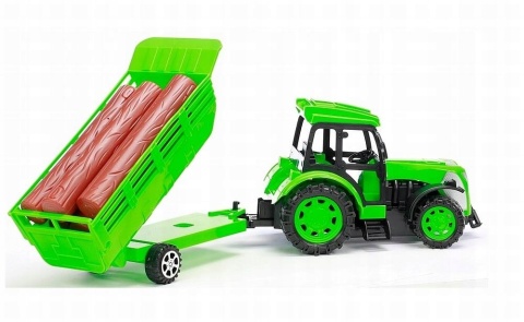 TRAKTOR ZDALNIE STEROWANY CIĄGNIK Z PRZYCZEPĄ NA AKUMULATOR RC AKCESORIA TRAKTOR ZDALNIE STEROWANY CIĄGNIK Z PRZYCZEPĄ NA AKUMULATOR RC AKCESORIA