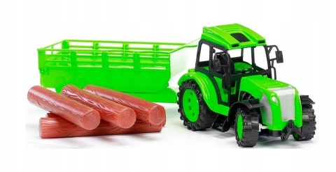 TRAKTOR ZDALNIE STEROWANY CIĄGNIK Z PRZYCZEPĄ NA AKUMULATOR RC AKCESORIA TRAKTOR ZDALNIE STEROWANY CIĄGNIK Z PRZYCZEPĄ NA AKUMULATOR RC AKCESORIA