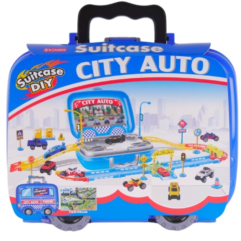 Tor Samochodowy Parking W Walizce Mapa Autka Samochodziki Zabawka Zestaw Tor Samochodowy Parking W Walizce Mapa Autka Samochodziki Zabawka Zestaw